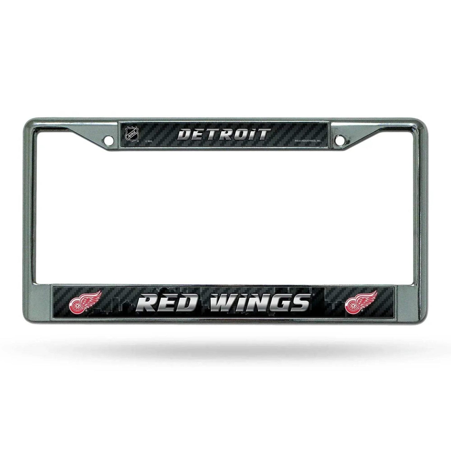 Detroit Red Wings License Plate Frame Chrome Printed Insert - ToylandEU™