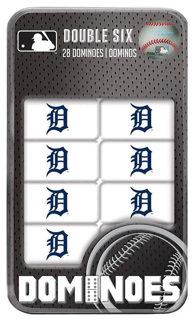 Detroit Tigers Dominoes Double Sixes Set in Collectible Tin - ToylandEU™