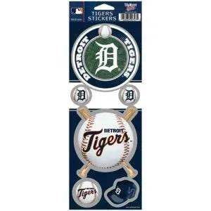 Detroit Tigers Stickers Prismatic Holographic Cracked Ice - ToylandEU™