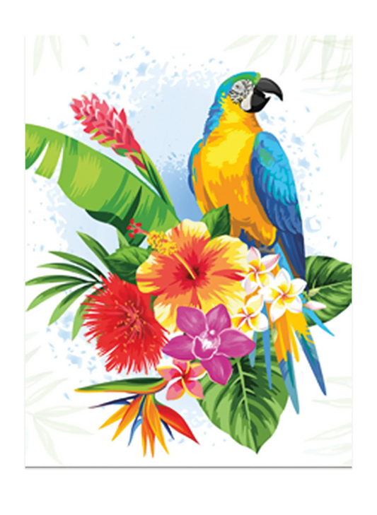 Diamond Art Parrot Kit Sparkling Diamonds - ToylandEU™
