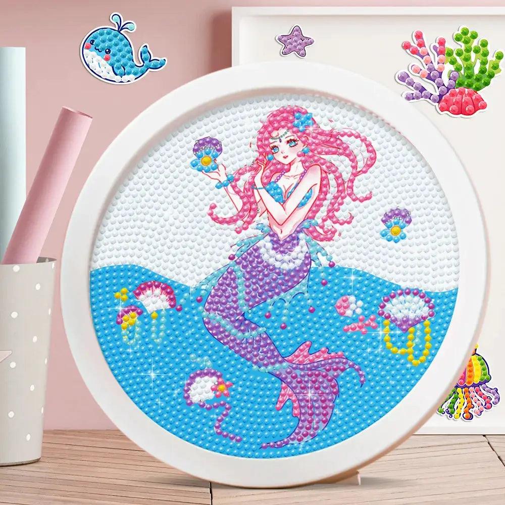 DIY Diamond Painting Kit Unicorn Mermaid Mosaic Gift - ToylandEU™