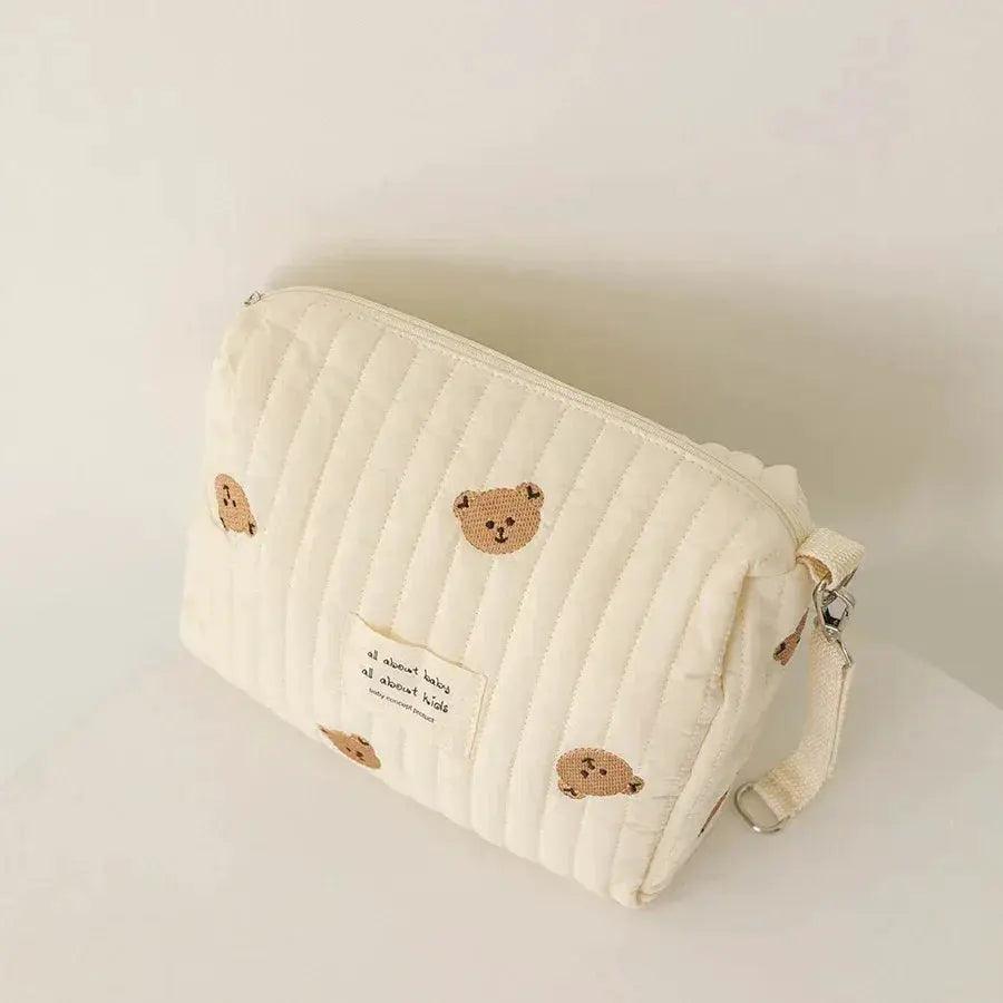 Diaper Bag Floral Embroidery Travel Organizer Moms - ToylandEU™