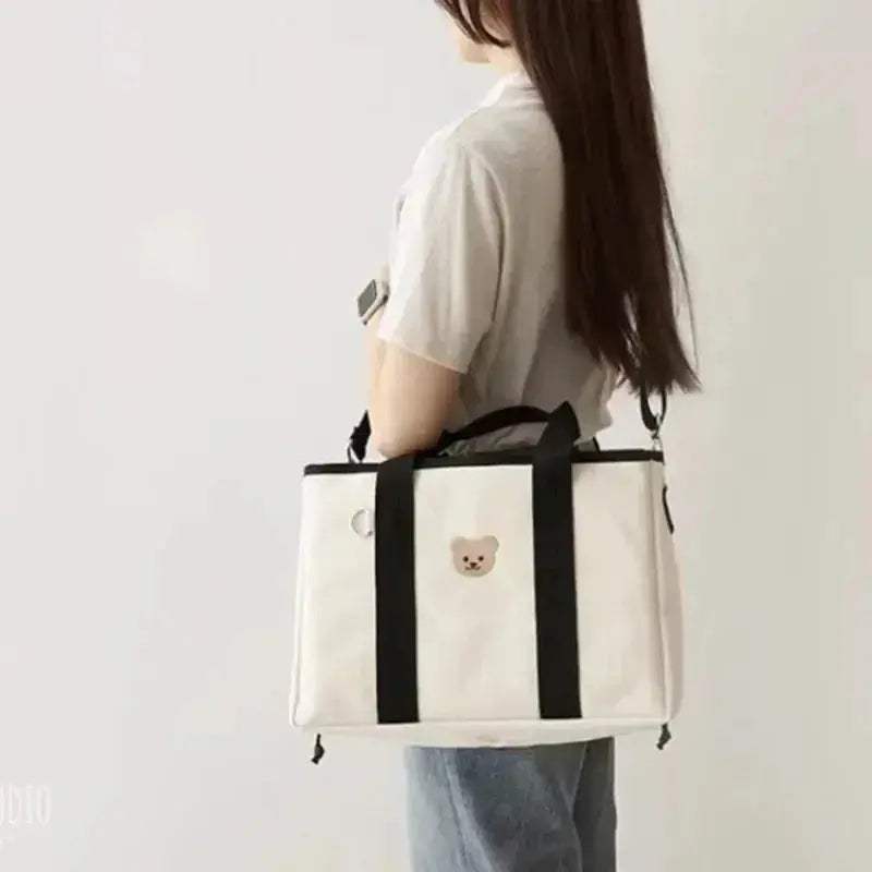 Diaper Bag For Moms No Zipper Easy Access Spacious - ToylandEU
