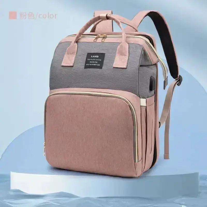 Lightweight Folding Crib Diaper Bag With Large Capacity - ToylandEU™