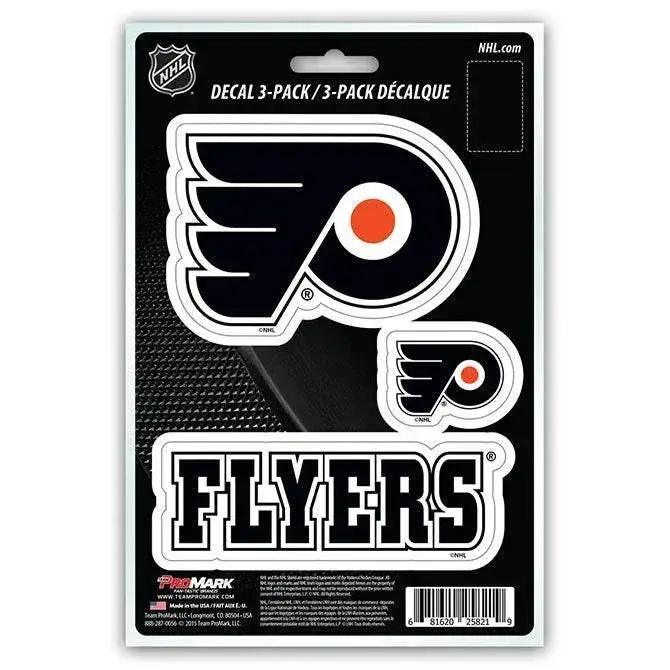Philadelphia Flyers Die Cut Decal 3 Pack Premium Vinyl - ToylandEU™