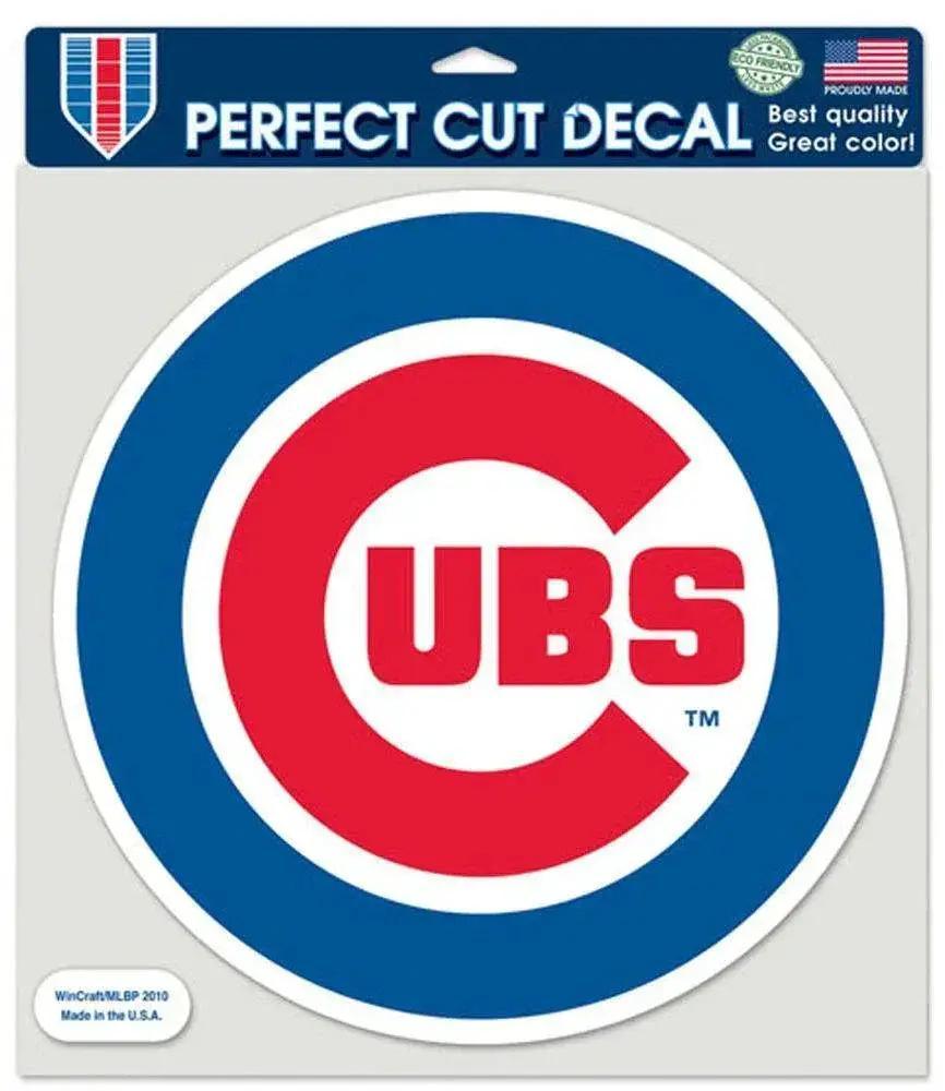 Chicago Cubs Decal 8x8 Die Cut Color Round - ToylandEU™