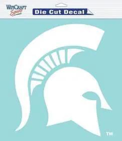 Michigan State Spartans Decal 8x8 Die Cut White - ToylandEU™