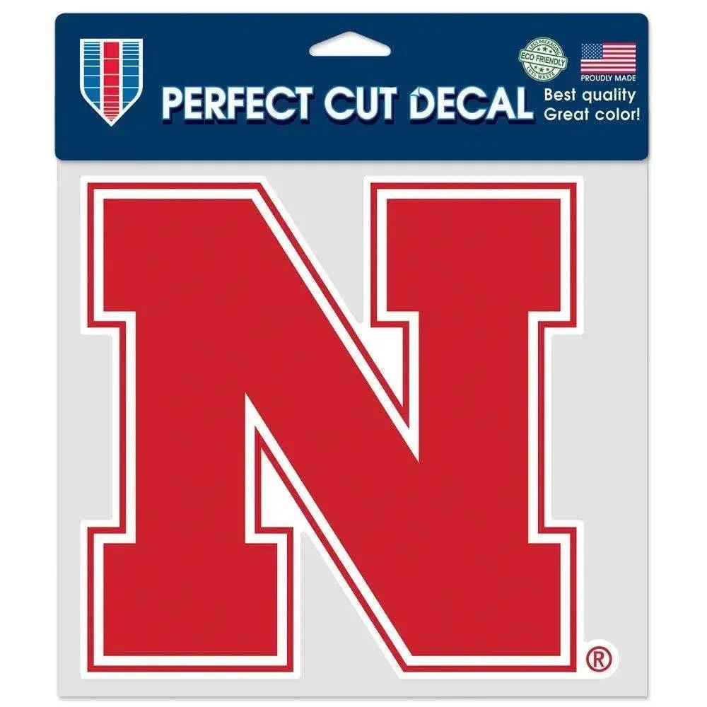 Nebraska Cornhuskers Decal 8x8 Die Cut Color - ToylandEU™