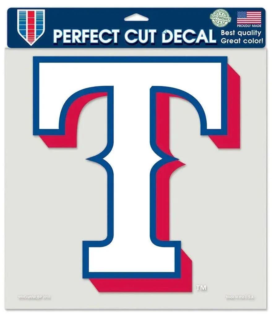 Texas Rangers Decal 8x8 Die Cut Color - ToylandEU™