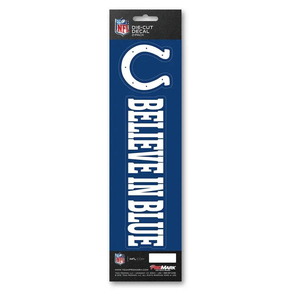 Indianapolis Colts Die Cut Decal and Slogan Pack Premium - ToylandEU™