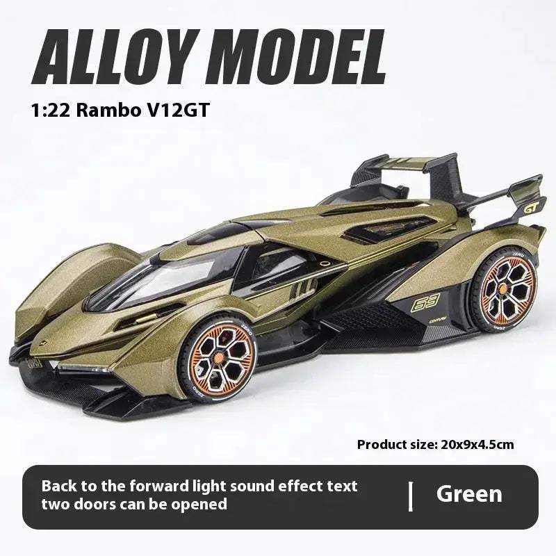 Diecast 1 24 Lambo GT Sound And Light | - ToylandEU™
