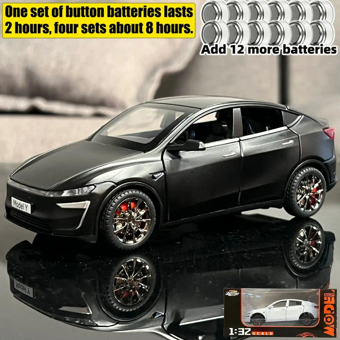 Diecast 1:32 Model Car Sound and Light | - ToylandEU™