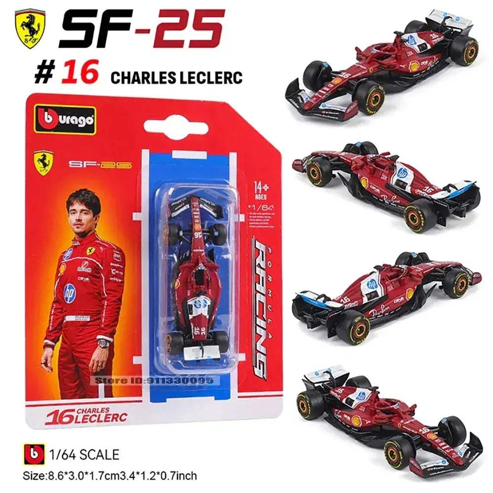Diecast 1:64 Mercedes AMG F1 W16 Model Car for Collectors - ToylandEU