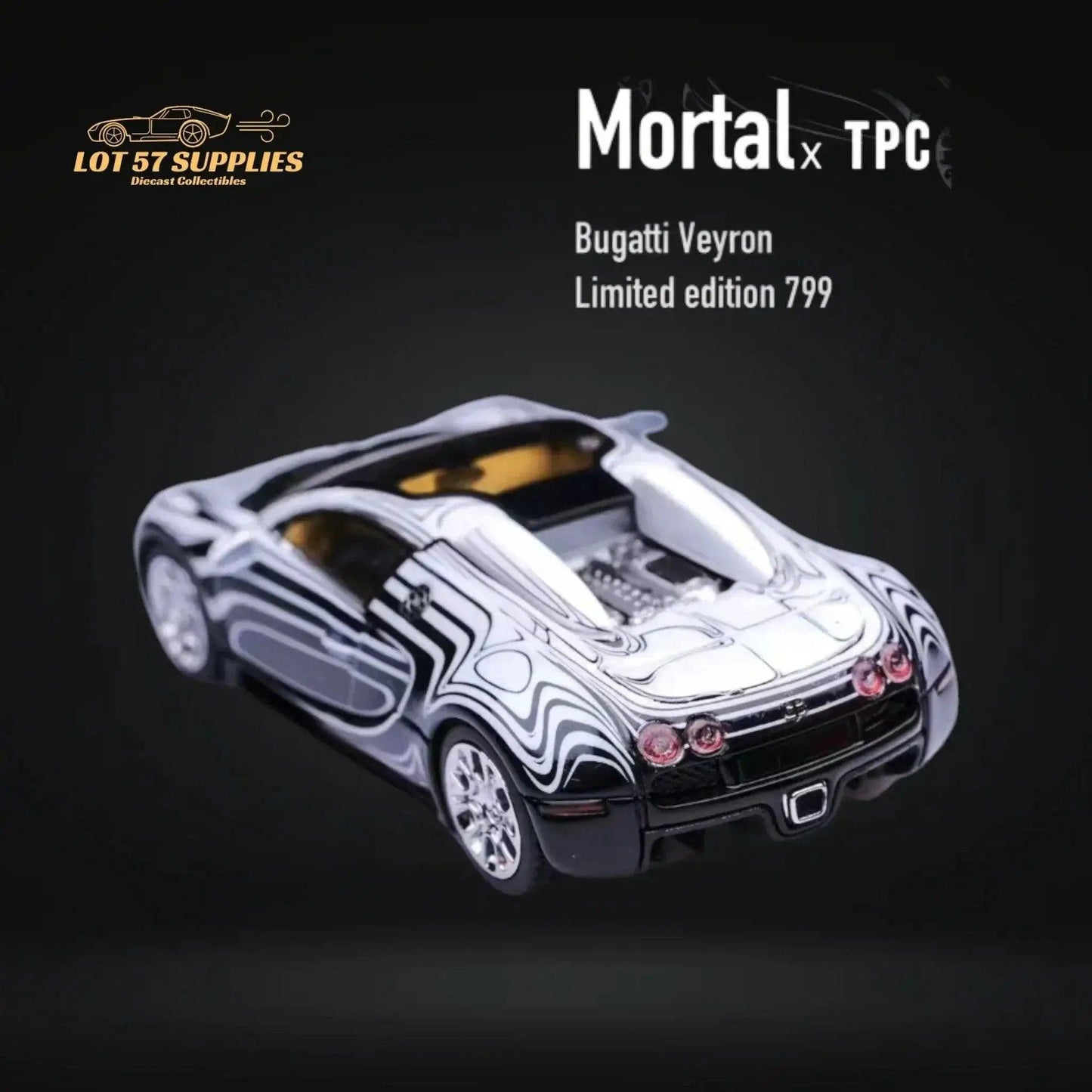 Mortal Bugatti Veyron Ceramic Dragon 1:64 - ToylandEU™