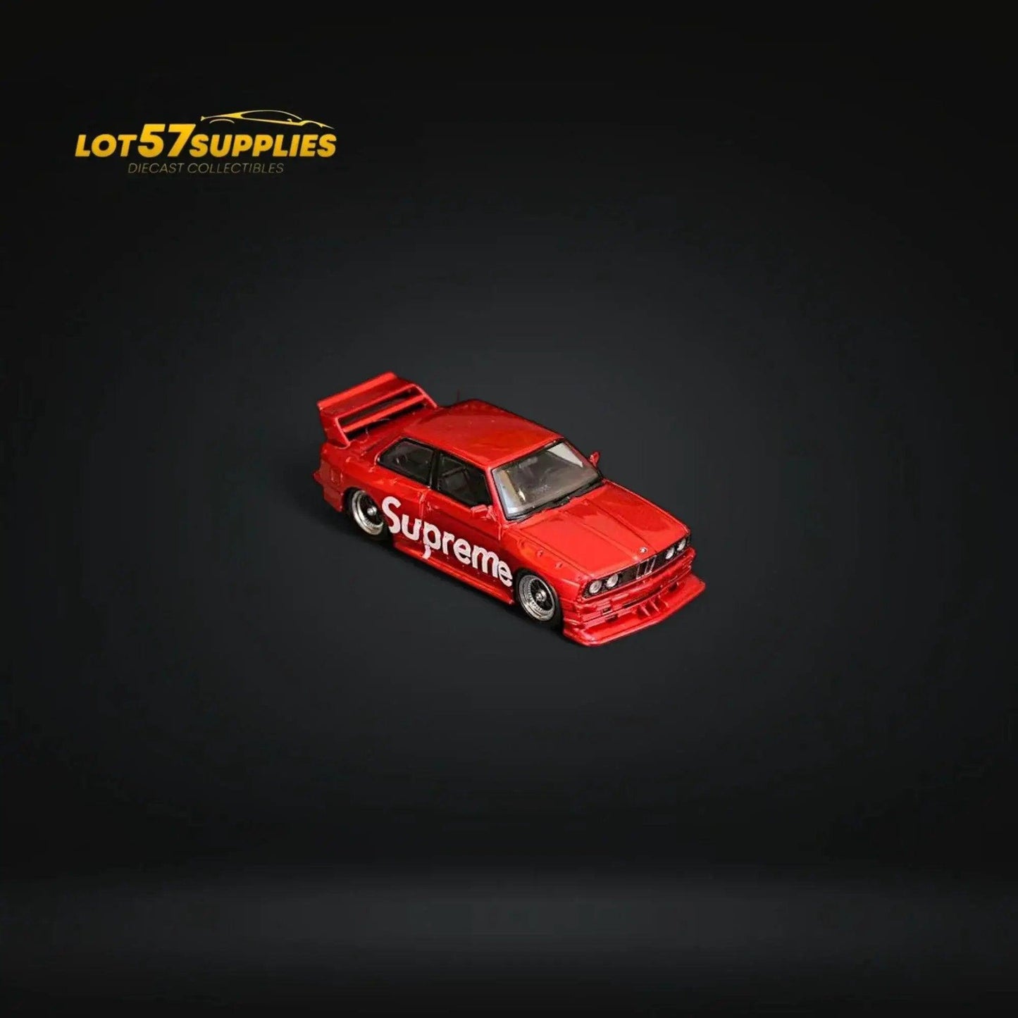 Street Weapon BMW E30 SUP Red Livery 1:64 - ToylandEU™