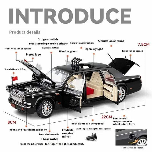 Diecast Car 1 To 24 Alloy L5 Limo - - ToylandEU™