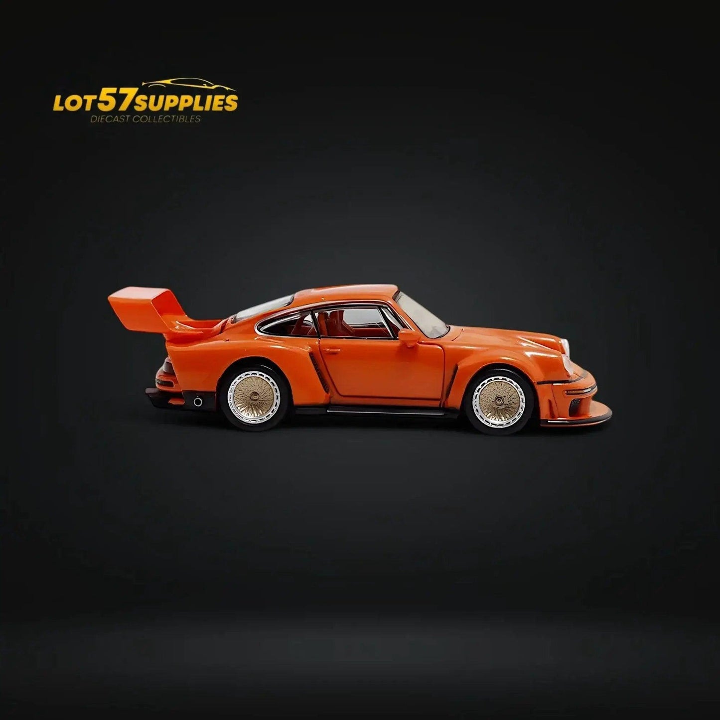 FindClassically Porsche Singer DLS Turbo Orange 1:64 - ToylandEU™