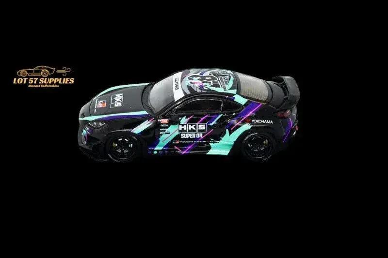 Fuji Toyota GR86 Rocket Bunny Pandem HKS Livery 1:64 - ToylandEU™