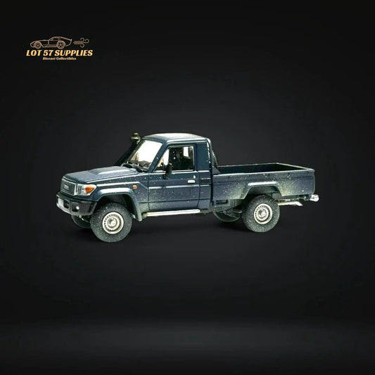 HobbyFans Toyota Land Cruiser 70 Series Blue Dirt Version 1:64 - ToylandEU™