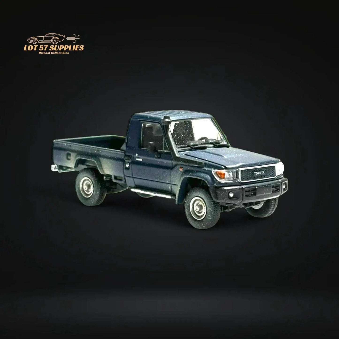 HobbyFans Toyota Land Cruiser 70 Series Blue Dirt Version 1:64 - ToylandEU™