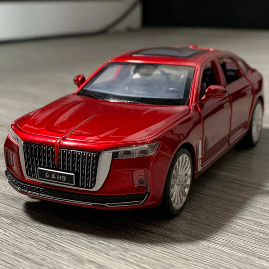 Diecast Car Hongqi H9 1 to 32 Scale Alloy Model for Collectors - ToylandEU