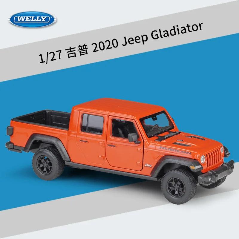 Diecast Car Model 1 27 Jeep Gladiator 2020|Toylandeu™