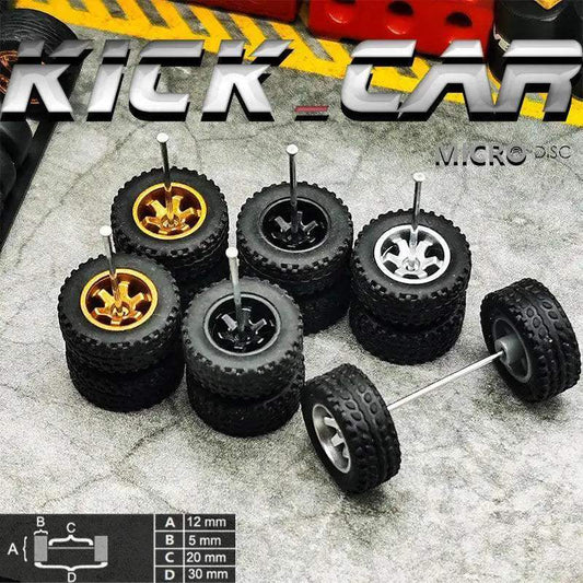 Diecast Car Wheels Rubber Tires Off Road Trucks Pro - ToylandEU™