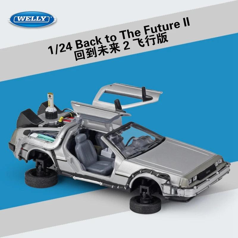 Diecast DMC-12 DeLorean | 1:24 Scale | Toylandeu™