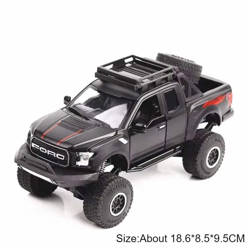 Diecast F150 Off Road Truck Pull Back With Lights - ToylandEU™