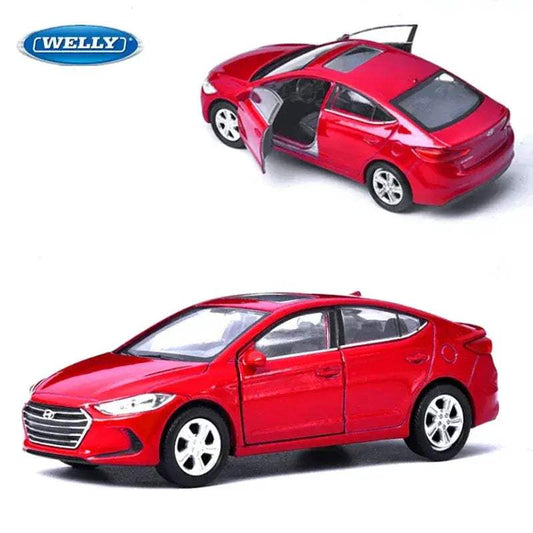 Diecast Hyundai Elantra Alloy Car Model High Detail Collectible - ToylandEU