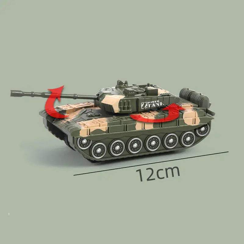 Diecast Metal Military Vehicle Model Realistic Detail - ToylandEU™