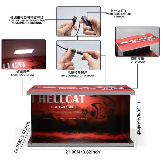 Diecast Model Car 1:32 With Lighting For Collectors - ToylandEU