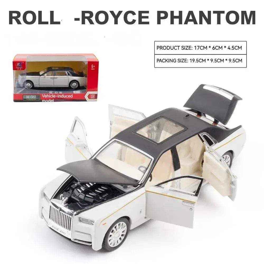 Diecast Model Car 1:32 with Sound and Light for Collectors - ToylandEU