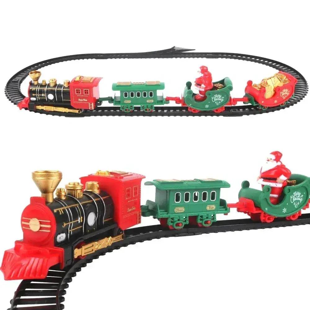 Battery Free Christmas Diecast Train Toy With Music - ToylandEU™
