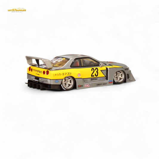 Diecast Nissan ER34 LBWK Varnish Edition 64 Scale