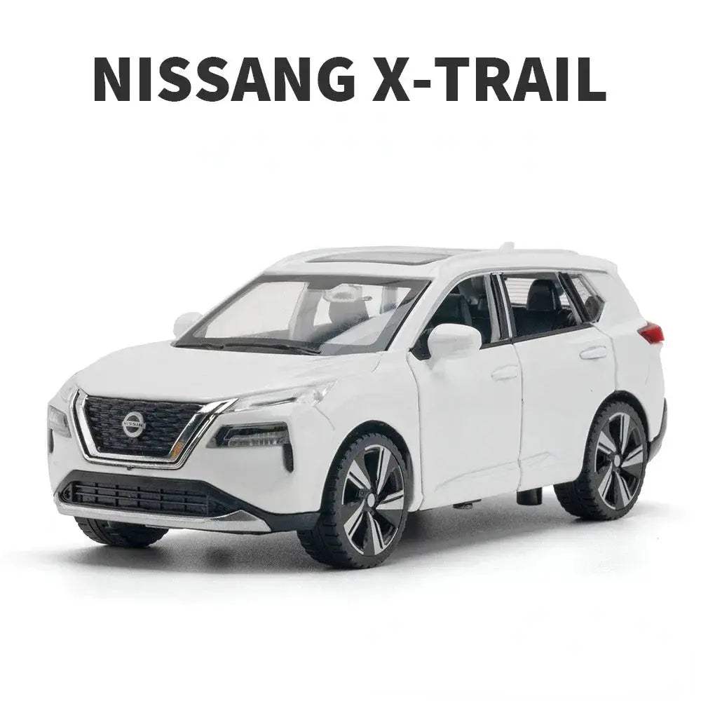 Diecast X Trail Pull Back Car With Sound Lights Toy - ToylandEU