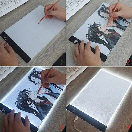 Dimmable A4 LED Drawing Pad for Kids - Creative Fun & Learning Tool - ToylandEU