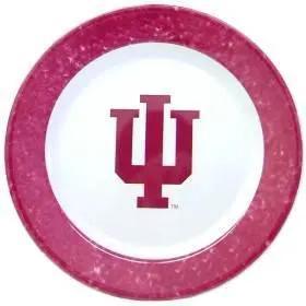 Indiana Hoosiers Dinner Plate Set 4 Piece Melamine - ToylandEU™