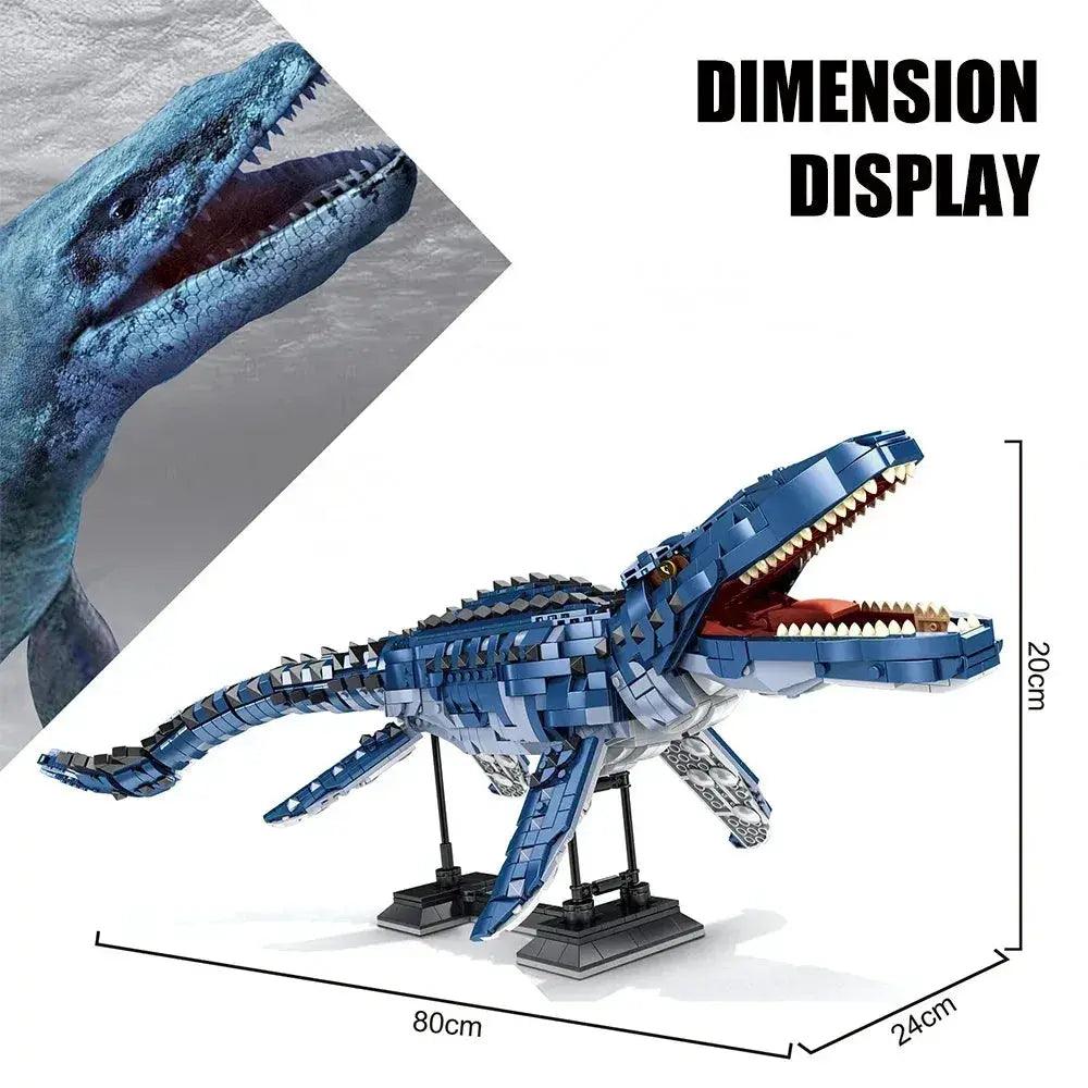 Dinosaur Building Blocks 800 Pieces LEGO Compatible Set - ToylandEU™