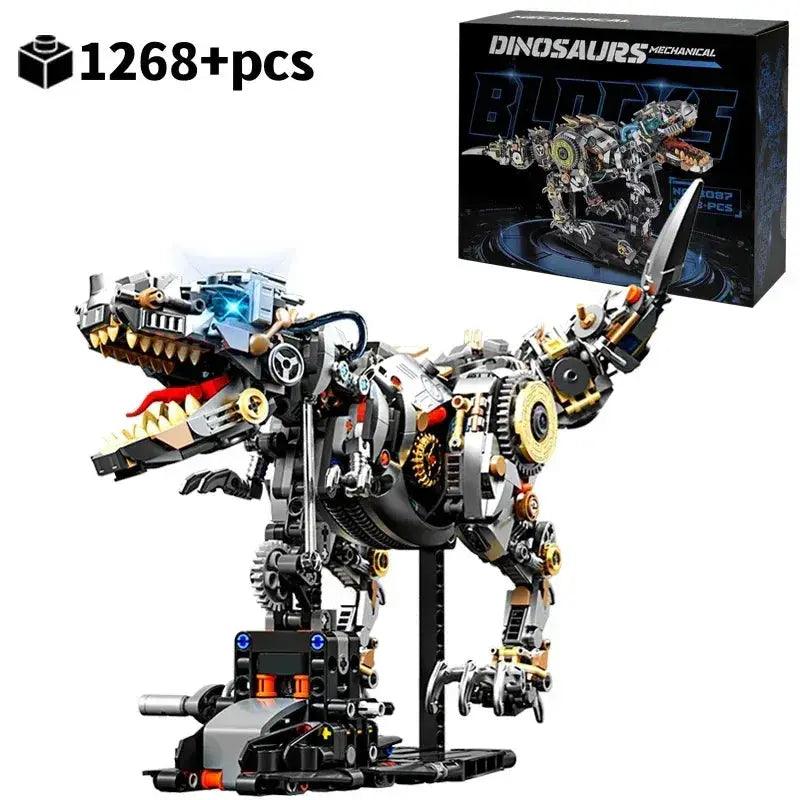 Dinosaur Building Blocks Mechanical T Rex Model - ToylandEU™