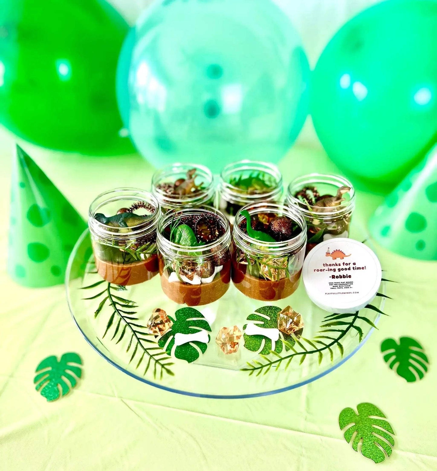 Dinosaur Play Dough Party Favors for Kids - ToylandEU