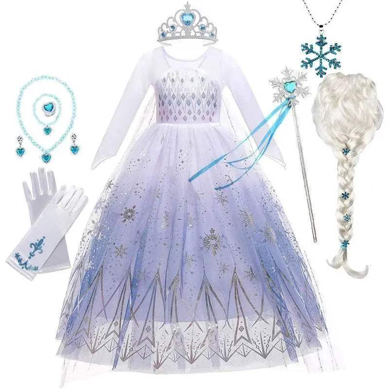 Magical Disney Elsa Mesh Costume Dress Toyland EU - ToylandEU™