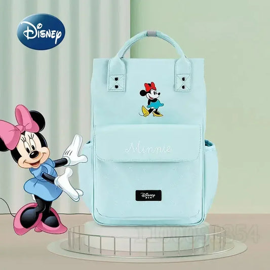 Disney New Diaper Bag Backpack Luxury Brand Original Fashion Baby Diaper Bag Backpack Cartoon Cute Storage Baby Bag High Quality - ToylandEU