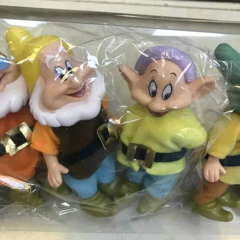 Disney Snow White Seven Dwarfs Collectible Action Figures Set 15cm - ToylandEU