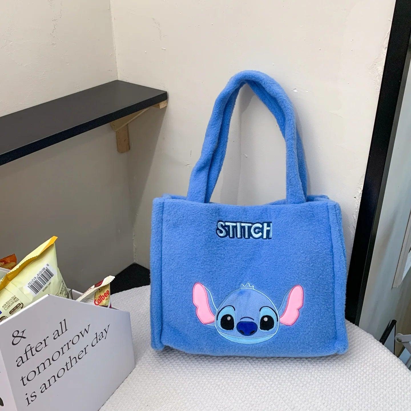 Disney Stitch Plush Backpack With Double Straps