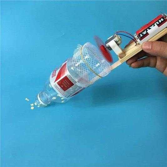 Diy Creativity Vacuum Cleaner Science Experiment Toy Children's Handmade Self Made Materials Technology Small Inventions - ToylandEU