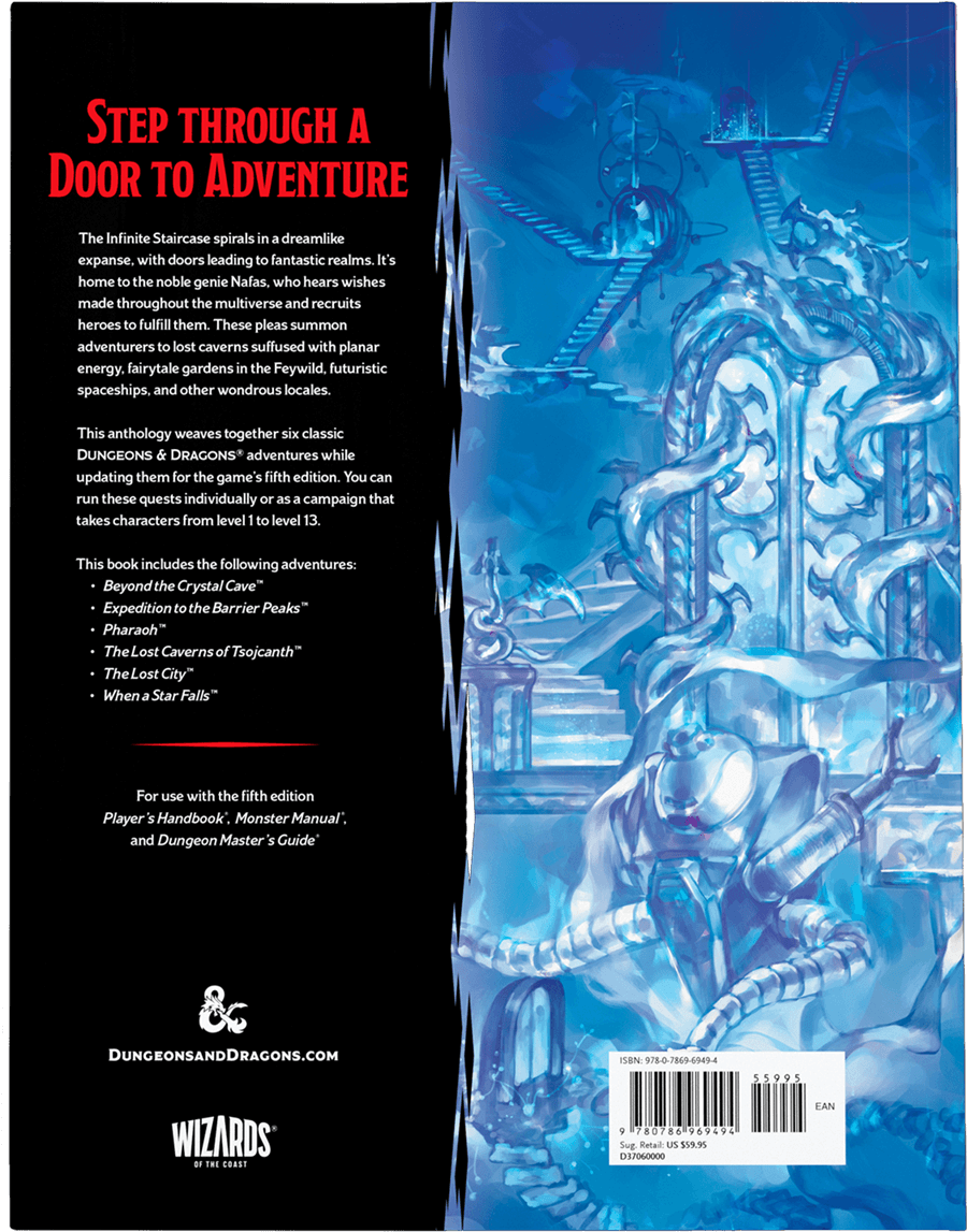 Dungeons & Dragons Quests From The Infinite Staircase | Hardcover