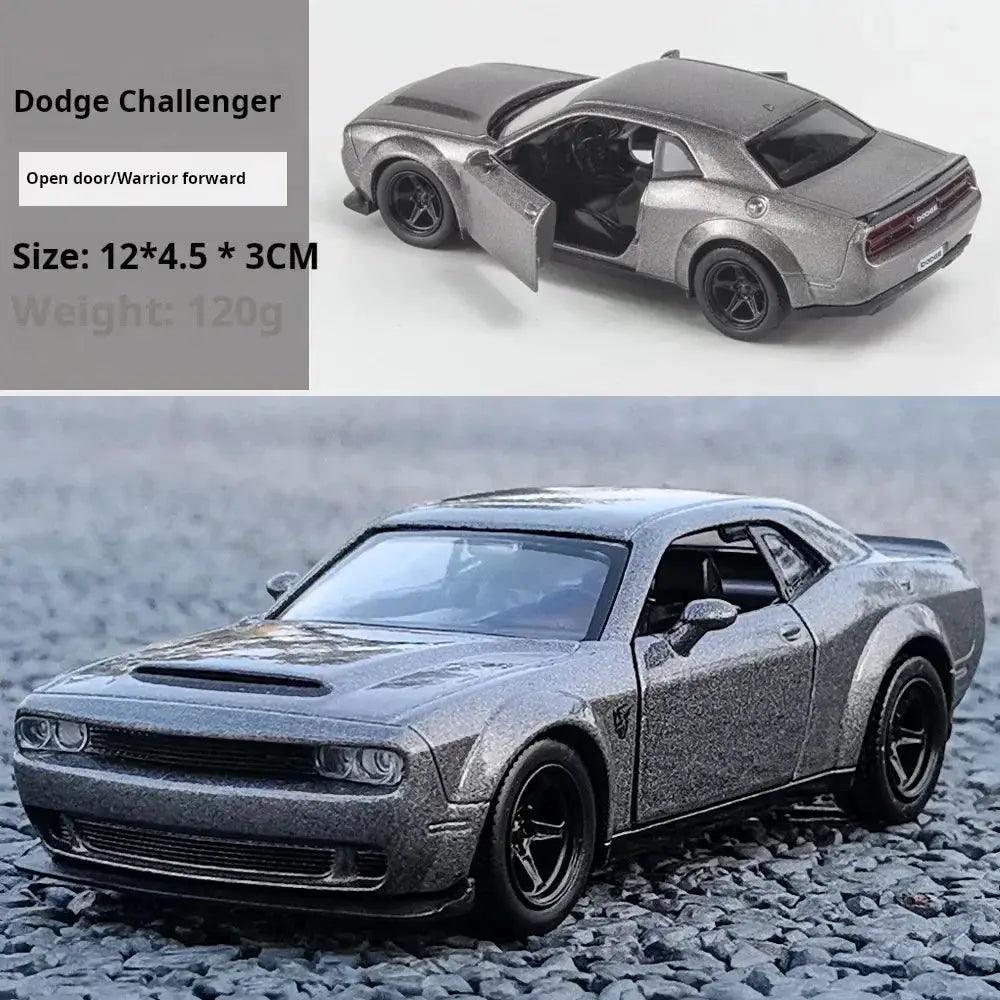 Dodge Charger Diecast Car 1 32 Alloy Pull Back Toy - ToylandEU™