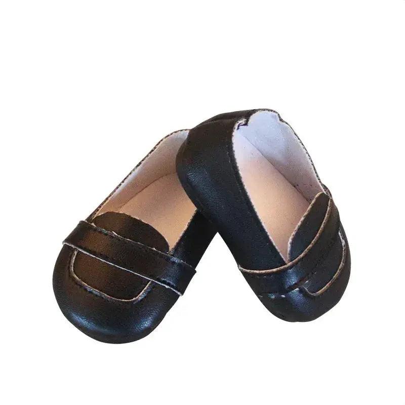 Leather Doll Boots For 18 Inch Dolls Realistic Look - ToylandEU™