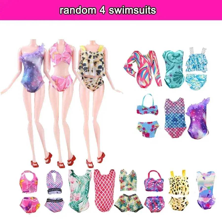 Doll Fashion Set Complete 64Pcs For 11.5 Inch Dolls - ToylandEU™
